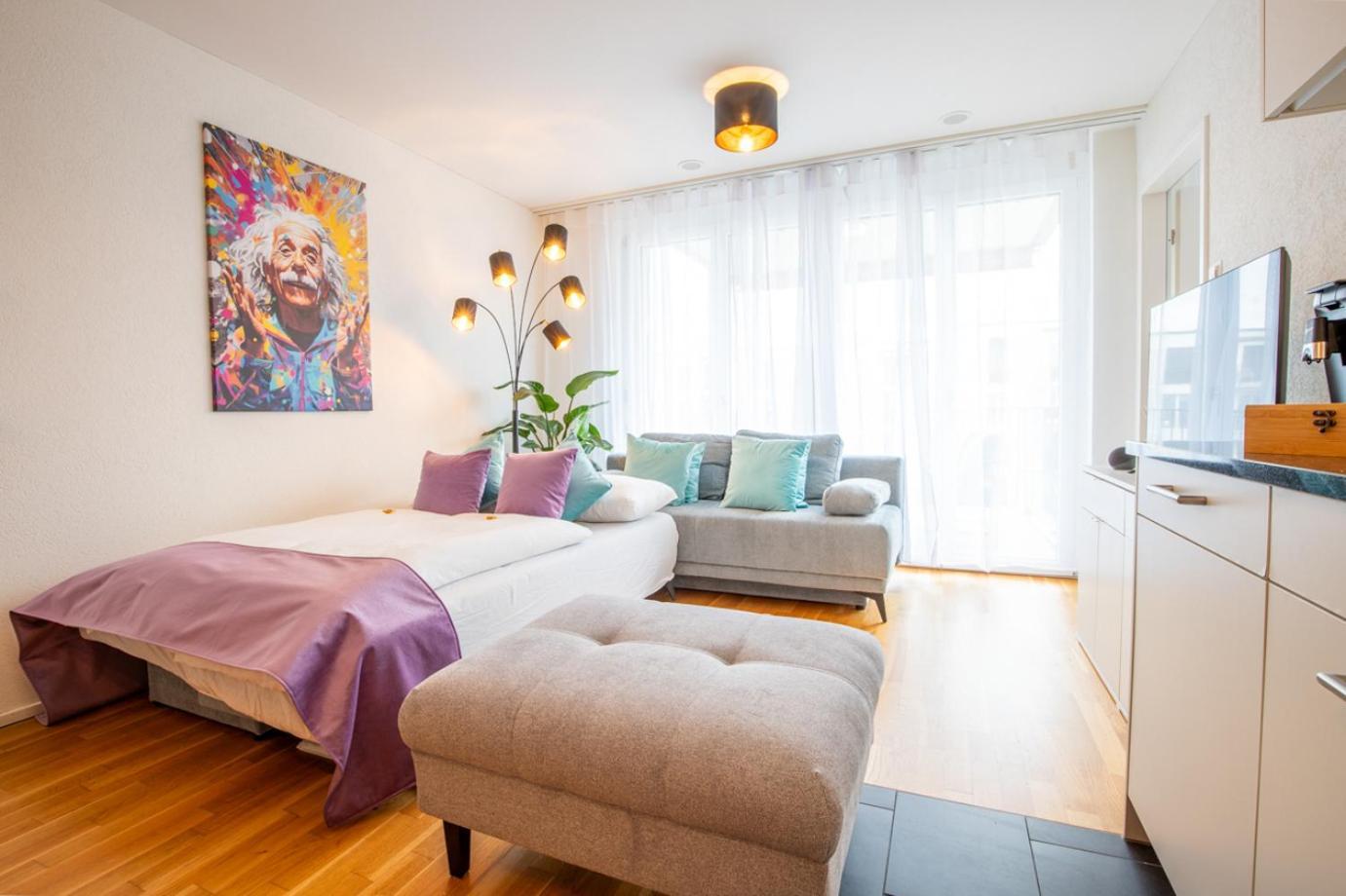 Special Einstein II Apartment Basel, Messe Kleinbasel 10-Star المظهر الخارجي الصورة