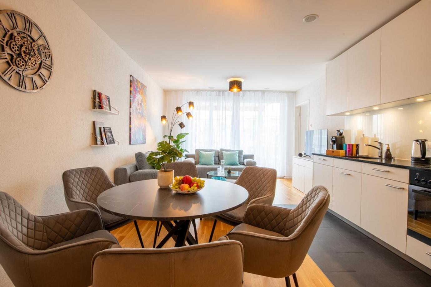 Special Einstein II Apartment Basel, Messe Kleinbasel 10-Star المظهر الخارجي الصورة