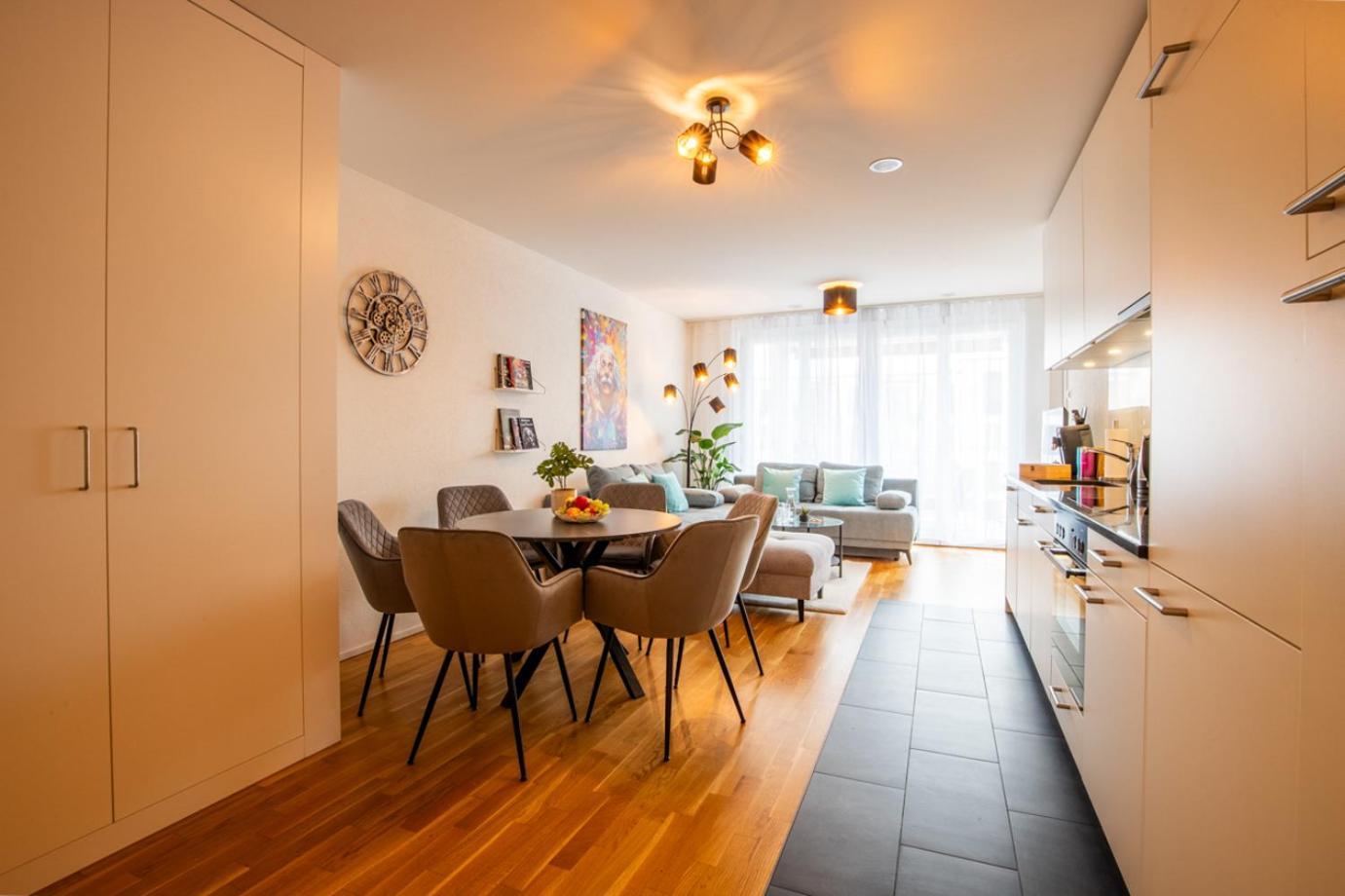 Special Einstein II Apartment Basel, Messe Kleinbasel 10-Star المظهر الخارجي الصورة